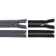Fermoar metalic detașabil, no 5 lungime 60 cm - Negru (25 Bucăți) Fermoar metalic detașabil, no 5 lungime 60 cm - Negru (25 Bucăți)