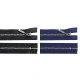 Fermoar metalic nedetașabil jeans, no 5 lungime 16 cm - Albastru închis (10 Bucăți)