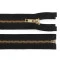 Fermoar din metal no 5  lungime 65 cm - Negru (1 Bucată)