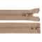 Fermoar plastic detașabil, două cursoare, no 4 lungime 95 cm - Bej (1 Bucată)