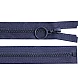 Fermoar plastic no 3 detasabil lungime 60 cm - Albastru închis (1 Bucată)