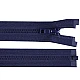 Fermoar plastic ykk no 5 , lungime 75 cm - Albastru închis (1 Bucată)