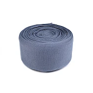 Bandă tricot elastic metraj, lățime 11,5 cm - Negru (1 Metru)