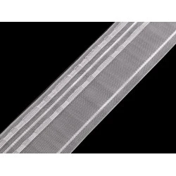 Rejansa perdele 60 mm plisare creion - Transparent (50 Metri)