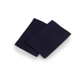 Tricot din bumbac elastic pentru mâneci lățime 14 cm - Albastru închis (1 Pereche)