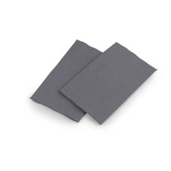 Tricot din bumbac elastic pentru mâneci lățime 14 cm - Gri (1 Pereche)