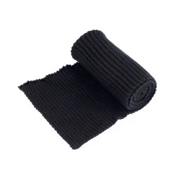 Tricot elastic 14 cm - Negru (1 Bucată)