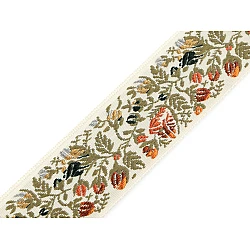 Panglică țesută 33 mm - Ecru deschis (1 Metru)