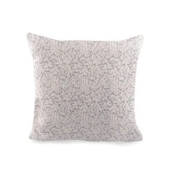 Față de pernă cu model țesut 45x45 cm - Gri albăstrui deschis (2 Bucăți)