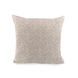 Față de pernă cu model țesut 45x45 cm - Bej foarte deschis (2 Bucăți)