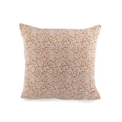 Față de pernă cu model țesut 45x45 cm - Bej (2 Bucăți)