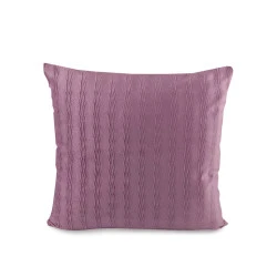 Față de pernă din catifea 45x45 cm - Lila (2 Bucăți)