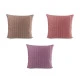 Față de pernă din catifea 45x45 cm - Roz vintage (2 Bucăți)