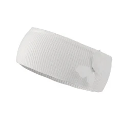 Bentiță de păr din bumbac pentru bebeluși cu decorațiuni - Off white (1 Bucată)