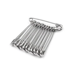 Ace de siguranță, lungime 28 mm - Nichel (1 Buchet)