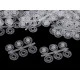 Capse de cusut din plastic, ø7 mm - ø15 mm - Transparent (50 Buchete)
