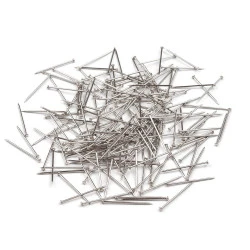 Bolduri, lungime 18 mm - Nichel (1 Cutie)