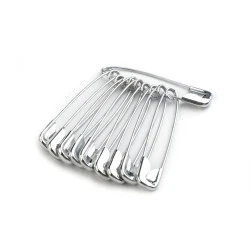 Ace de siguranță, lungime 37 mm - Nichel (100 Buchete)