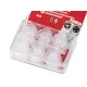 Capse de cusut din plastic, ø7 mm - ø15 mm - Transparent (1 Blister)