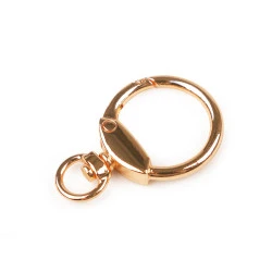 Carabină rotativă 10 mm - Auriu rose (1 Bucată)