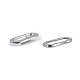 Ocheți ovali 4x16 mm - Nichel (50 Perechi)