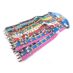 Bretele copii tip y, 70 cm, diverese modele - Roz (1 Bucată)