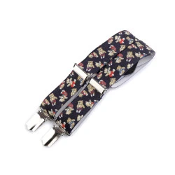 Bretele copii tip y, 60 cm, diverese modele - Albastru întunecat (1 Bucată)