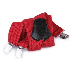 Bretele pantaloni y, diverse modele - Roșu (1 Bucată)