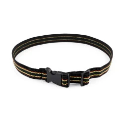Curea elastica pentru copii, latime 2,5 cm - Negru (1 Bucată)