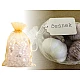 Săculeț organza pentru cadouri, 17x23 - Argintiu (100 Bucăți)