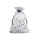 Săculeț organza pentru cadouri, 17x23 - Argintiu (100 Bucăți)