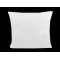 Pernă umplută cu fibră de poliester siliconizat, 400 g, 45x45 cm - Alb (2 Bucăți)