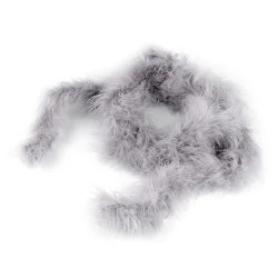 Șirag fulgi boa, 25g, lungime 2 m - Gri foarte deschis (1 Bucată)