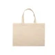 Sacoșă pânză bumbac - Ecru deschis (12 Bucăți)