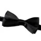 Papion satin - Negru (1 Bucată)