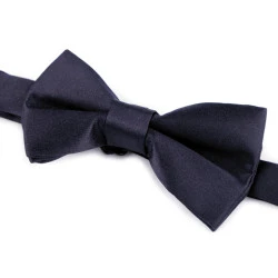 Papion satinat copii - Albastru parizian (1 Bucată)