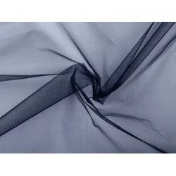 Organza rigidă - Albastru închis (1 Metru)