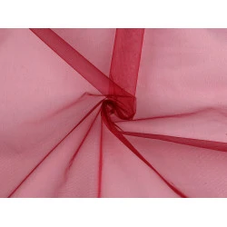 Organza rigidă - Bordo (1 Metru)