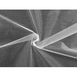 Organza rigidă - Alb (1 Metru)
