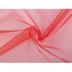 Organza rigidă - Roșu (1 Metru)