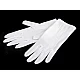 Mănuși albe satinate pentru bărbați - Alb (1 Pereche)