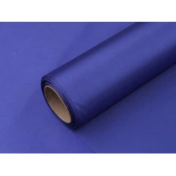 Satin, lățime 36 cm - Albastru regal (9 Metri)