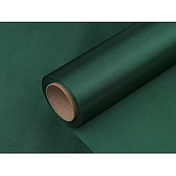 Satin, lățime 36 cm - Verde închis (9 Metri)