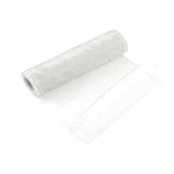Organza, lățime 21 cm - Crem foarte deschis (9 Metri)