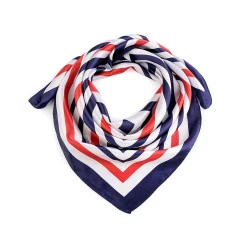 Batic / eșarfă satinată, 60x60 cm - Albastru berlin (1 Bucată)