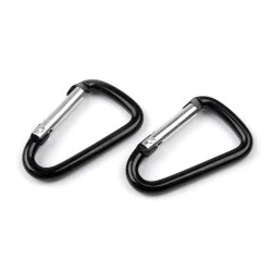 Carabină metalică, diverse cuori - Negru (10 Bucăți)