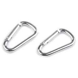 Carabină metalică, diverse cuori - Nichel (2 Bucăți)