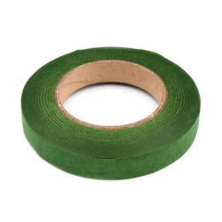 Bandă floristică, lățime 12 mm - Verde deschis (1 Bucată)
