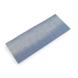 Petice termoadezive jeans, 17x43 cm - Albastru denim (10 Bucăți)