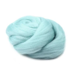 Lână merinos pieptănată, 20 g - Turcoaz (1 Sac)